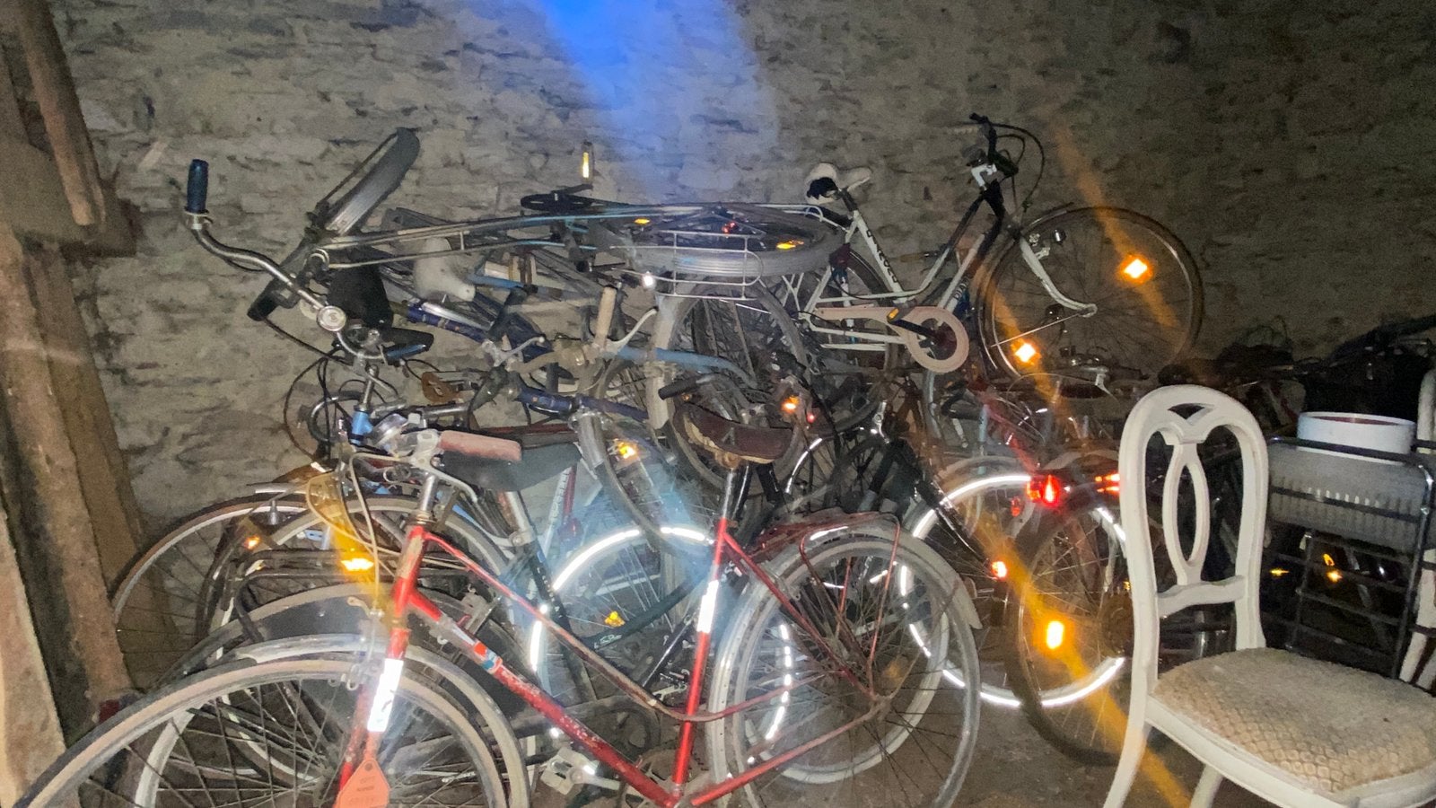 Fiets, Ophalen, Gebruikt