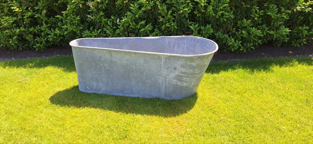 Zink galvanise lig bad hoog model, Ophalen