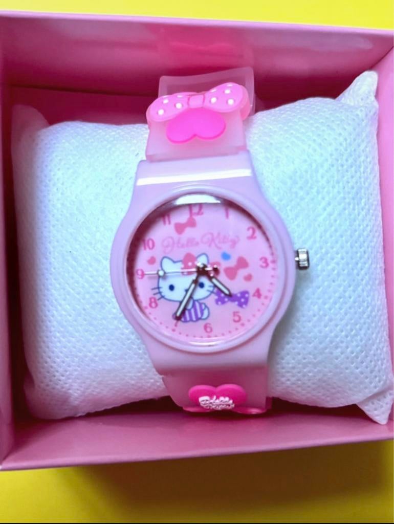 Nouvelle montre pour enfants avec boîte — design Hello Kitty, Enlèvement ou Envoi, Neuf, Fille