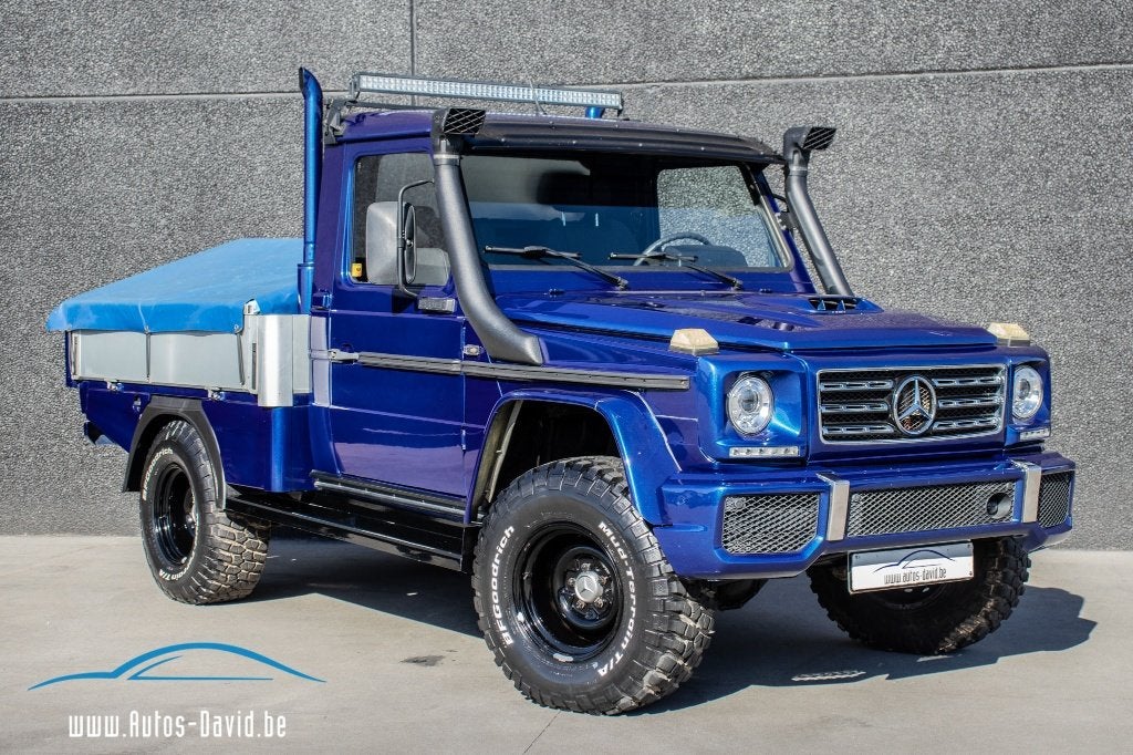 Mercedes-Benz STEYR-PUCH G-Klasse W460 Pick-up, Automaat, Zwart, Blauw, Bedrijf