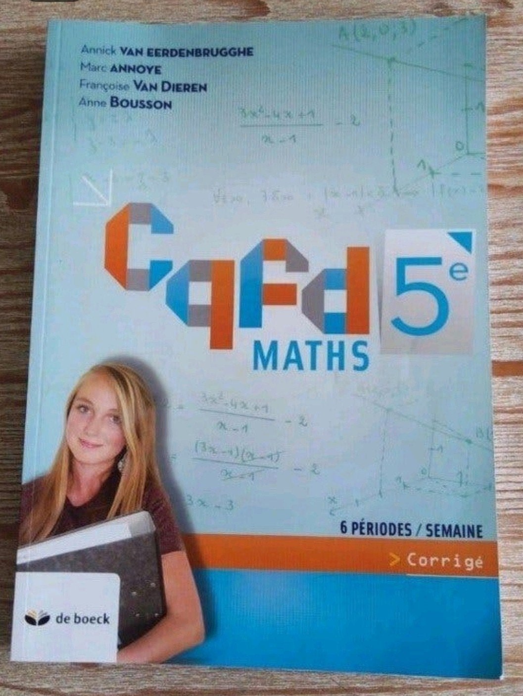 cqfd maths le corrigé, Livres, Enlèvement ou Envoi