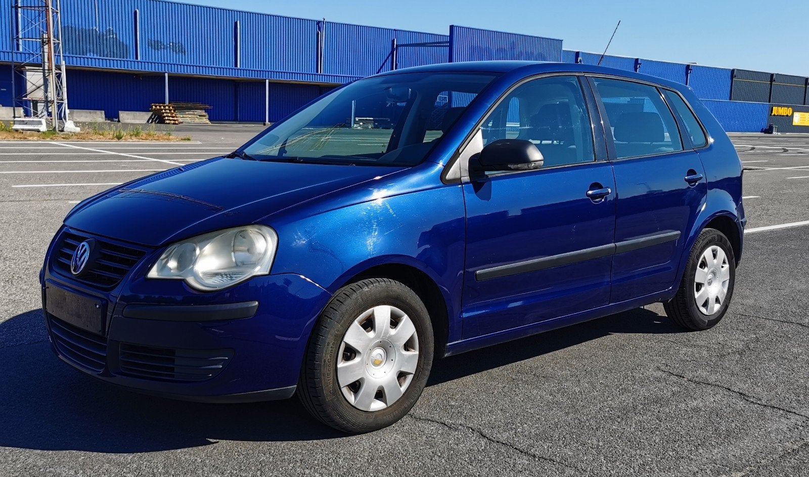 Volkswagen Polo 1.4 essence automatique, Auto's, Automaat, Blauw, Bedrijf, 5 zetels