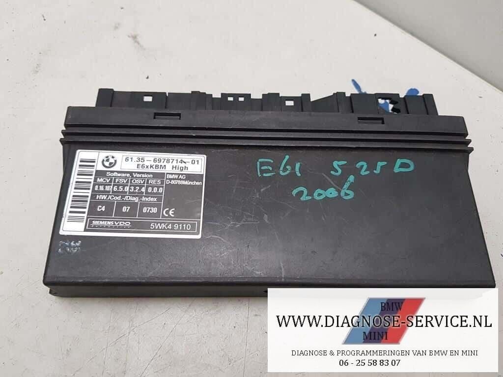 BMW E61 E61 LCI 5er BODY CONTROL KBM MODULE HIGH 6978714, -, Utilisé, -, Enlèvement ou Envoi