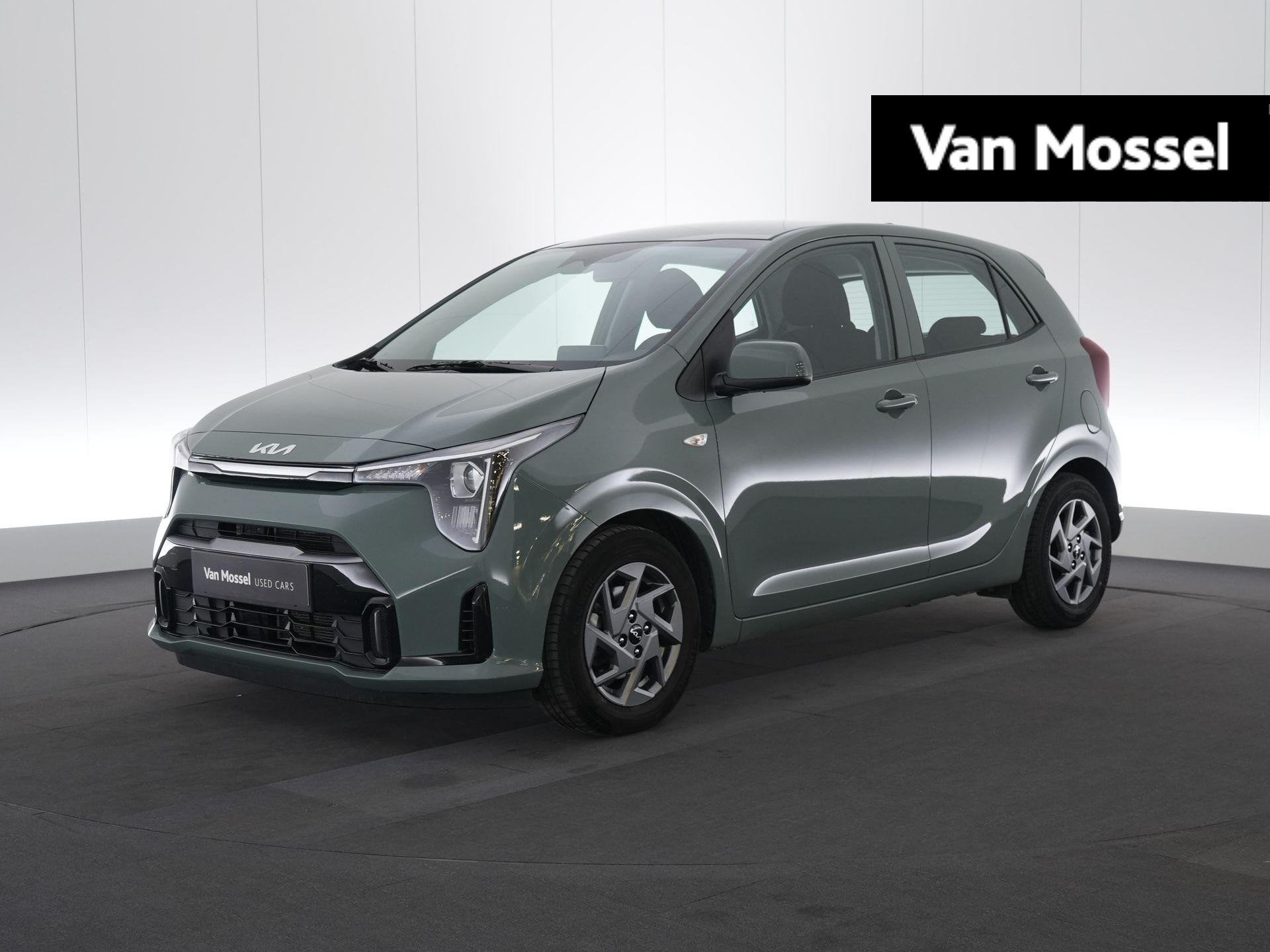 KIA Picanto 1.0 GDI ISG 63 AMT Pulse, Auto's, Kia, Stof, Gebruikt, Zwart, 46 kW