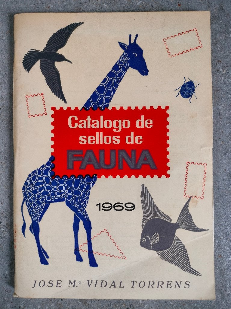 Catalogue de timbres sur la faune 1969, Enlèvement ou Envoi, Catalogue