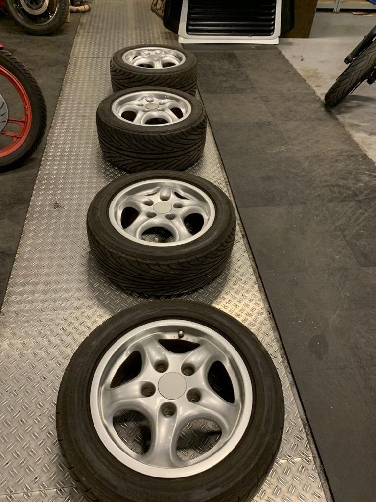 Porsche 993 velgen 7jx16 en 9jx16. 5x130, Auto-onderdelen, Ophalen, -, Banden en Velgen, Zomerbanden
