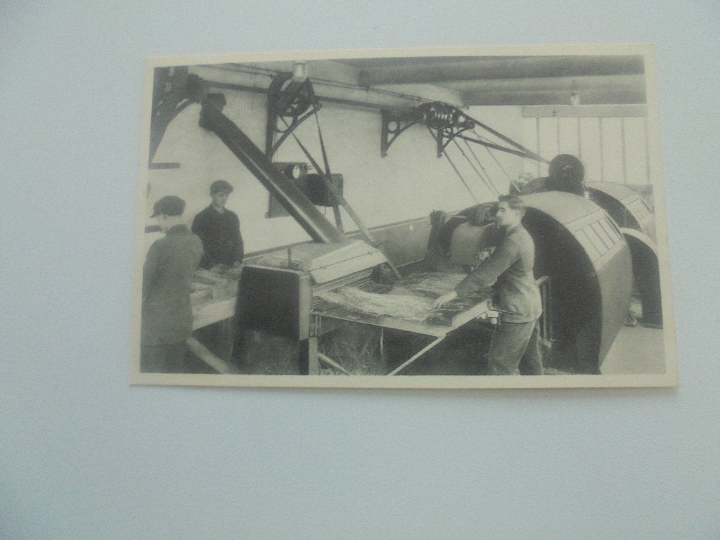 vlasteelt- zwingelturbine vansteenkiste, Verzamelen, Postkaarten | België, Verzenden, 1920 tot 1940, Ongelopen, West-Vlaanderen