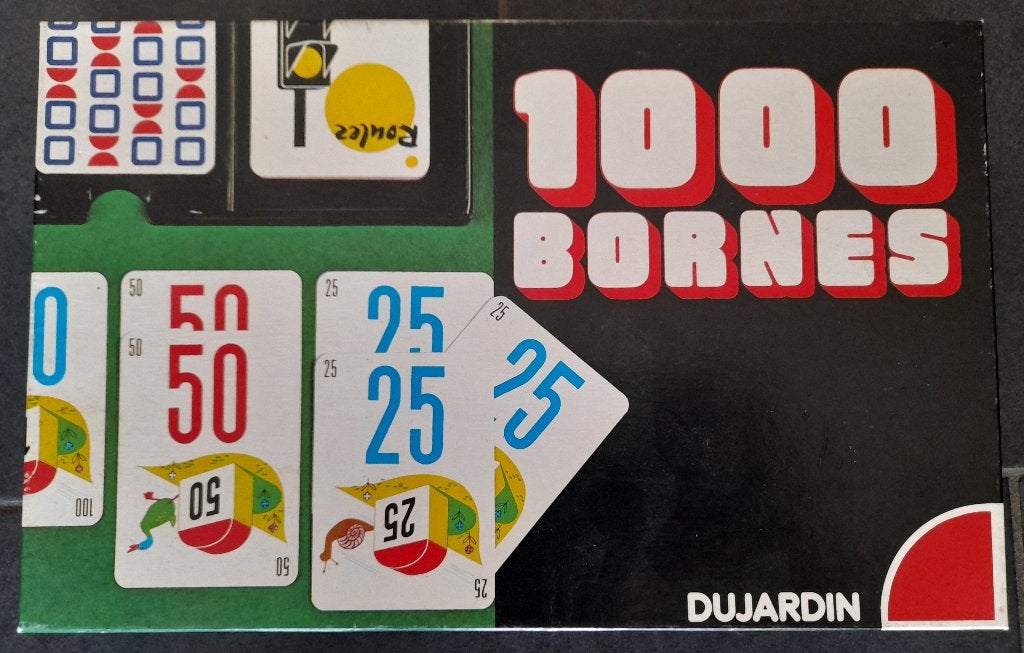 Jeu : « 1000 Bornes - Version DeLuxe », Hobby & Loisirs créatifs, 1 ou 2 joueurs, Enlèvement ou Envoi, Comme neuf