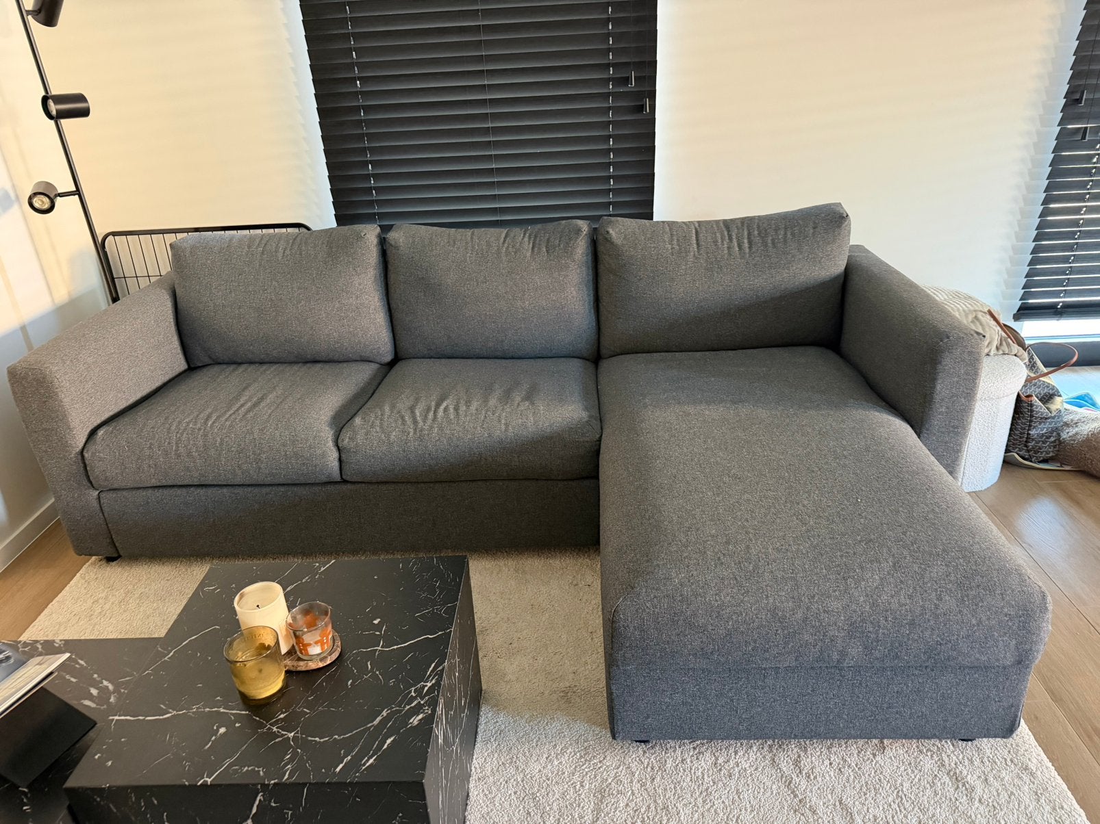 Hoeksalon chaise longue, Ophalen, Zo goed als nieuw