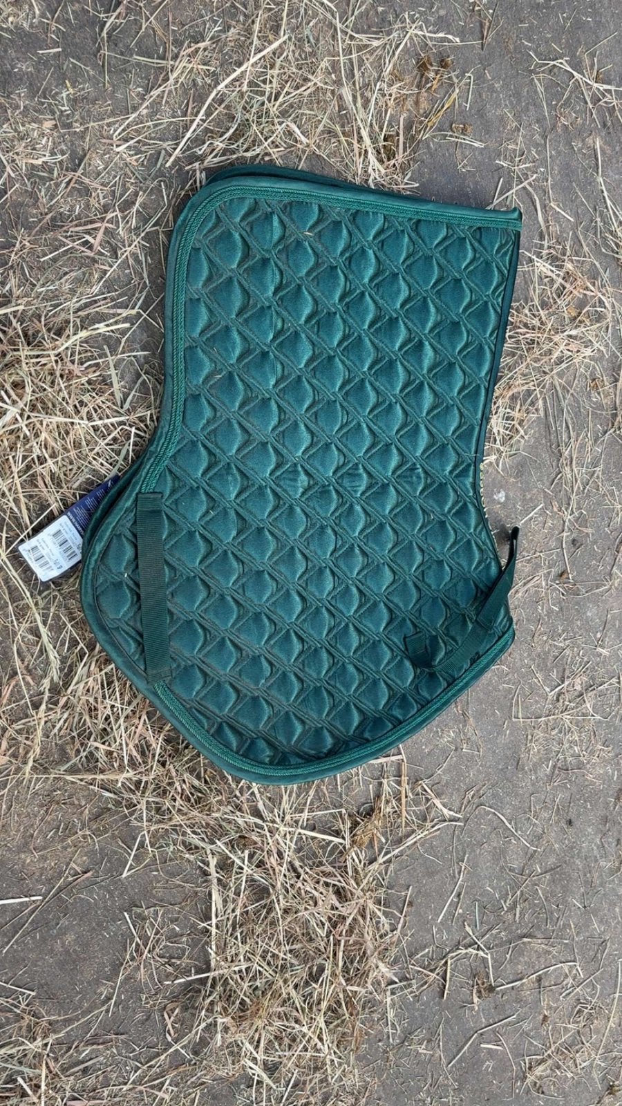 Groen zadeldekje Harry’s Horse – maat Full, Dieren en Toebehoren, Full (L), Zadeldekje, Nieuw, Ophalen of Verzenden