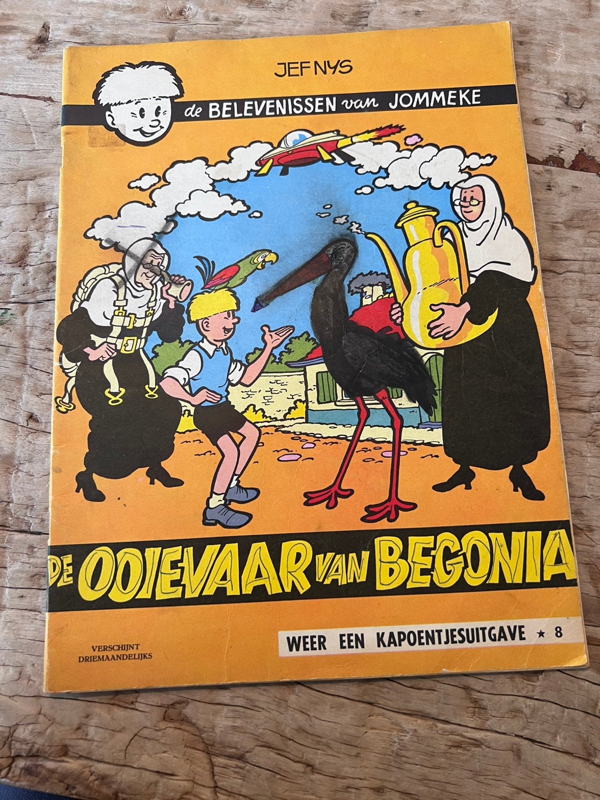 De belevenissen van Jommeke: De ooievaar van Begonia, Boeken, Eén stripboek, Ophalen of Verzenden, Gelezen