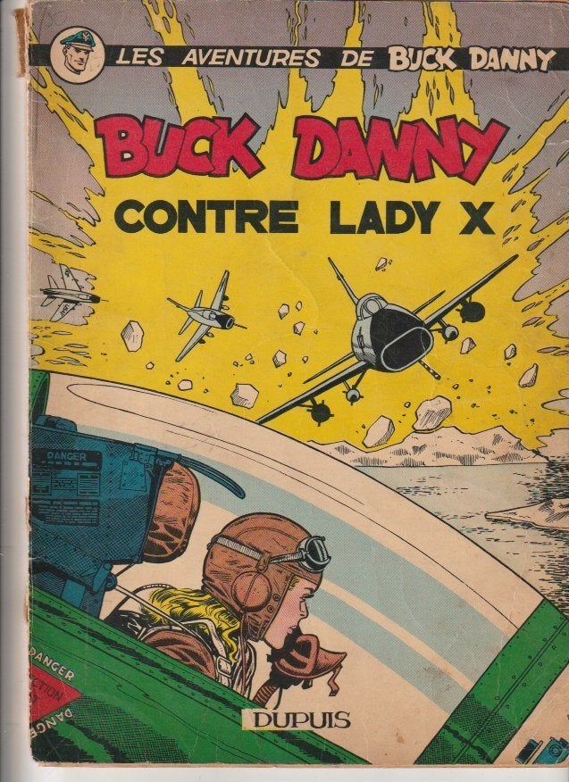 BUCK DANNY  BD    TOME 17  BUCK DANNY CONTRE LADY X  1958, Enlèvement ou Envoi, Charlier - Hubinon, Une BD, Utilisé