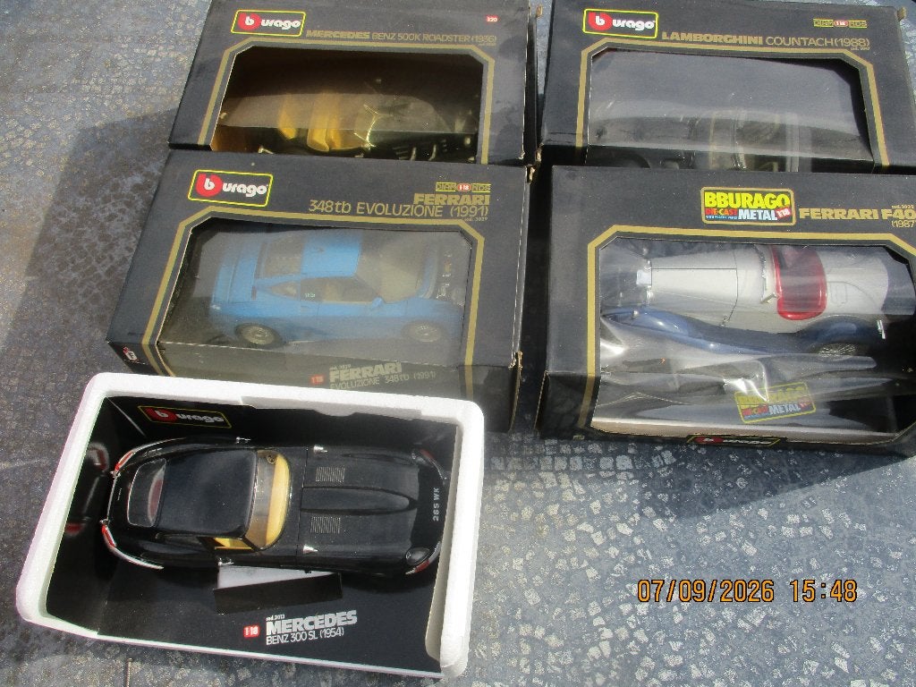 modèles réduits de voitures Burago -1-18, Hobby & Loisirs créatifs, Voitures miniatures | 1:18, Enlèvement ou Envoi, Neuf, Voiture