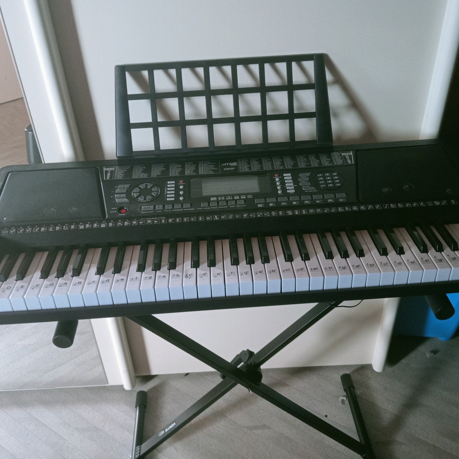 Piano met toebehoren, Muziek en Instrumenten, Keyboards, Ophalen