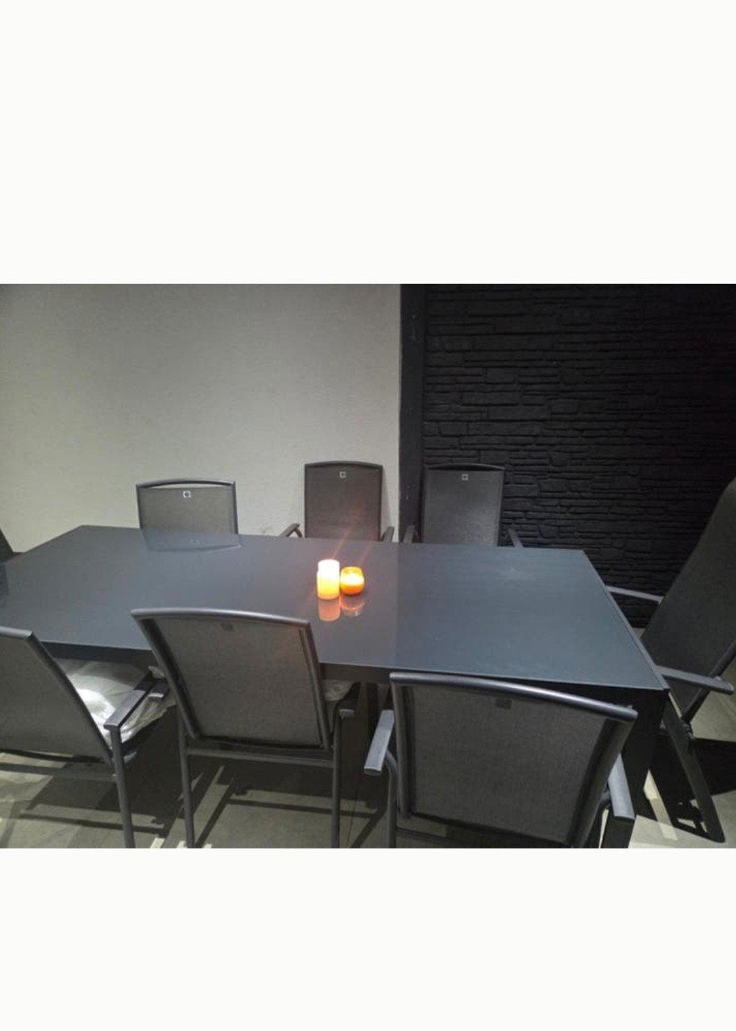 Tuintafel, Jardin & Terrasse, Ensembles de jardin, Enlèvement ou Envoi, Aluminium, Salons de jardin