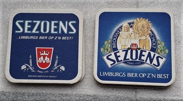 bierviltjes van Sezoens, Verzamelen, Ophalen, Nieuw, Viltje(s)