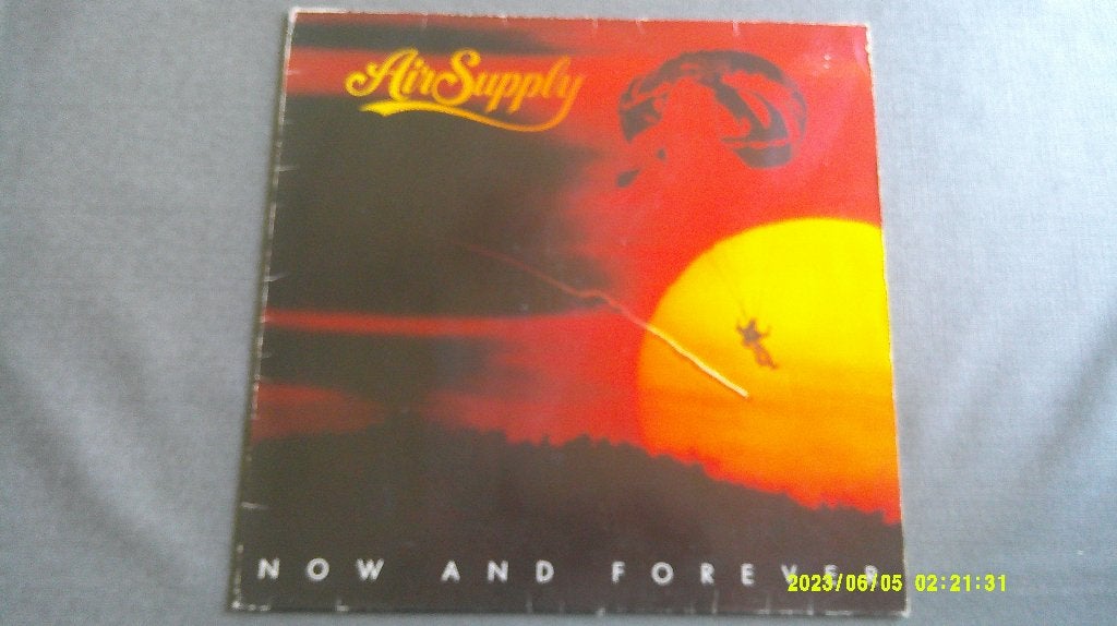 Air Supply – Now and forever (LP), LP, Avec pochette intérieure, Enlèvement ou Envoi, Utilisé