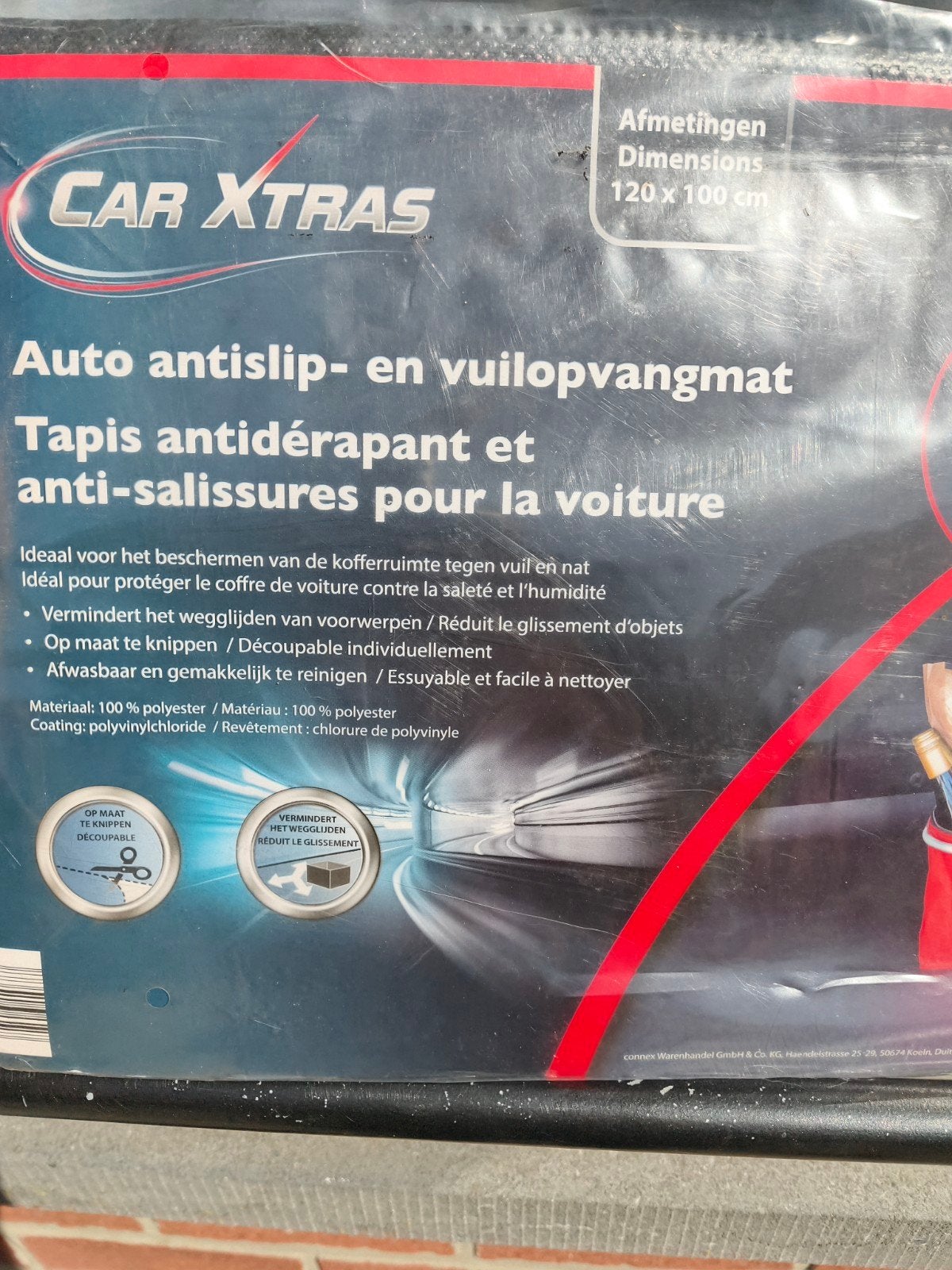 tapis antidérapant pour coffre de voiture, Ophalen