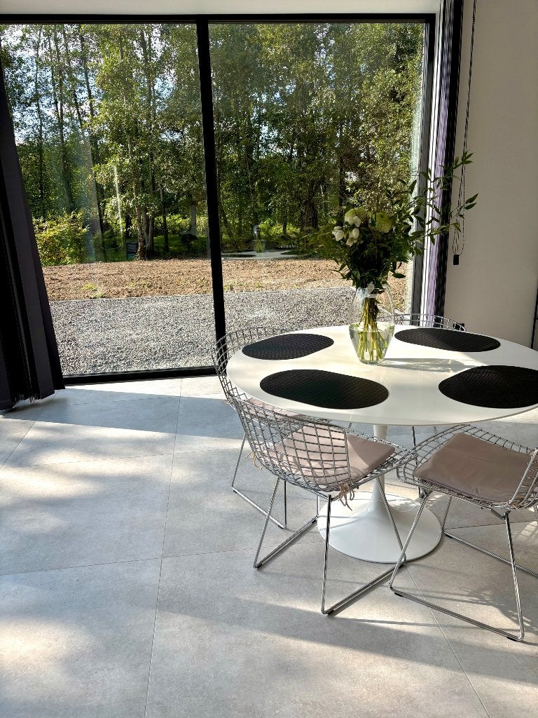Table et chaises knoll, Enlèvement, Comme neuf, 4 à 6 chaises
