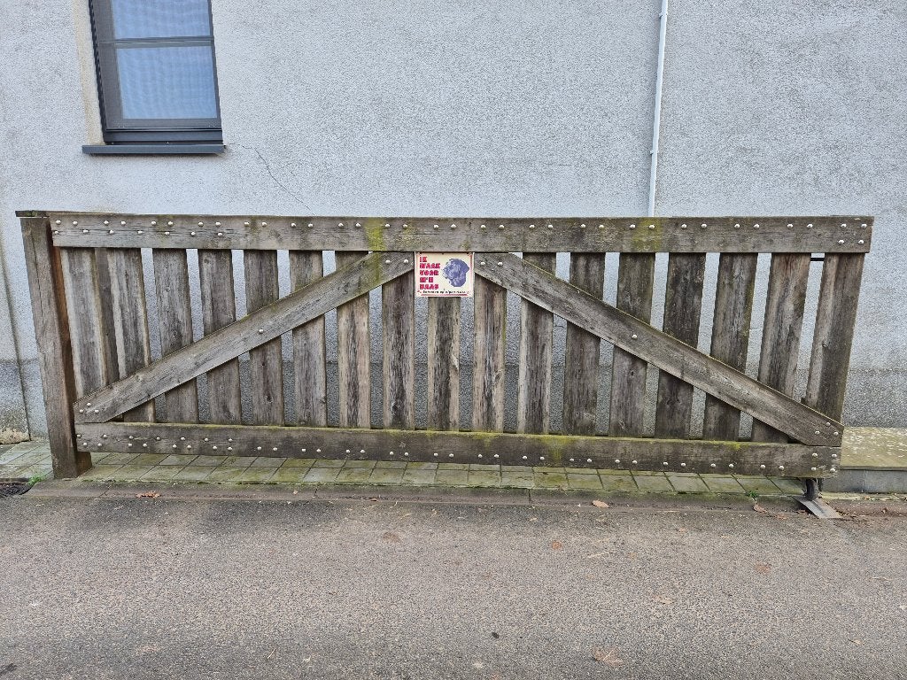 Tuinpoort, Ophalen, Gebruikt, 100 tot 150 cm, Hout