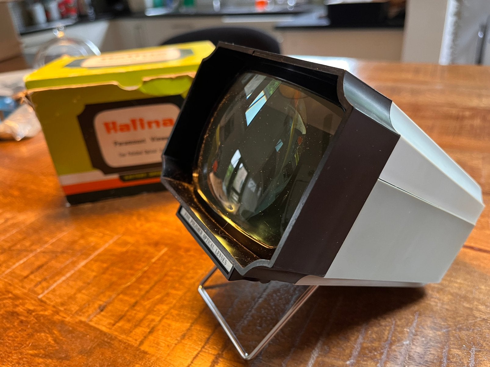 Visionneuse pour dias Halina vintage, Ophalen of Verzenden, Gebruikt