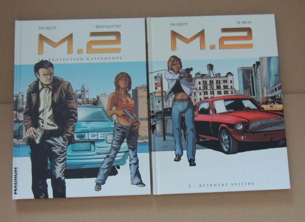 M.2 FR Complete reeks EO 2 delen, Complete serie of reeks, Ophalen of Verzenden, Zo goed als nieuw, Philippe Jacquot