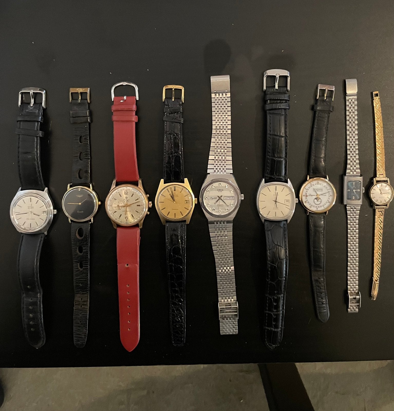 Lot de montres/OMEGA, Longines, Oris..., Enlèvement ou Envoi, Omega