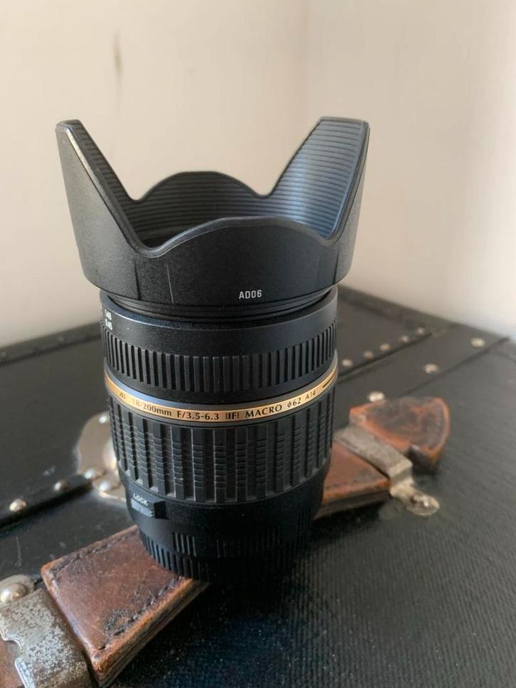 Tamron 18-200mm f/3.5-6.3 Di II II VC Canon - Err01, Audio, Tv en Foto, Foto | Lenzen en Objectieven, Gebruikt, Ophalen of Verzenden