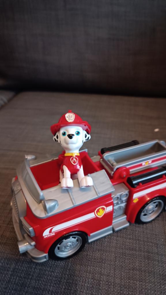Paw patrol speelfiguur weinig mee gespeeld, Ophalen of Verzenden