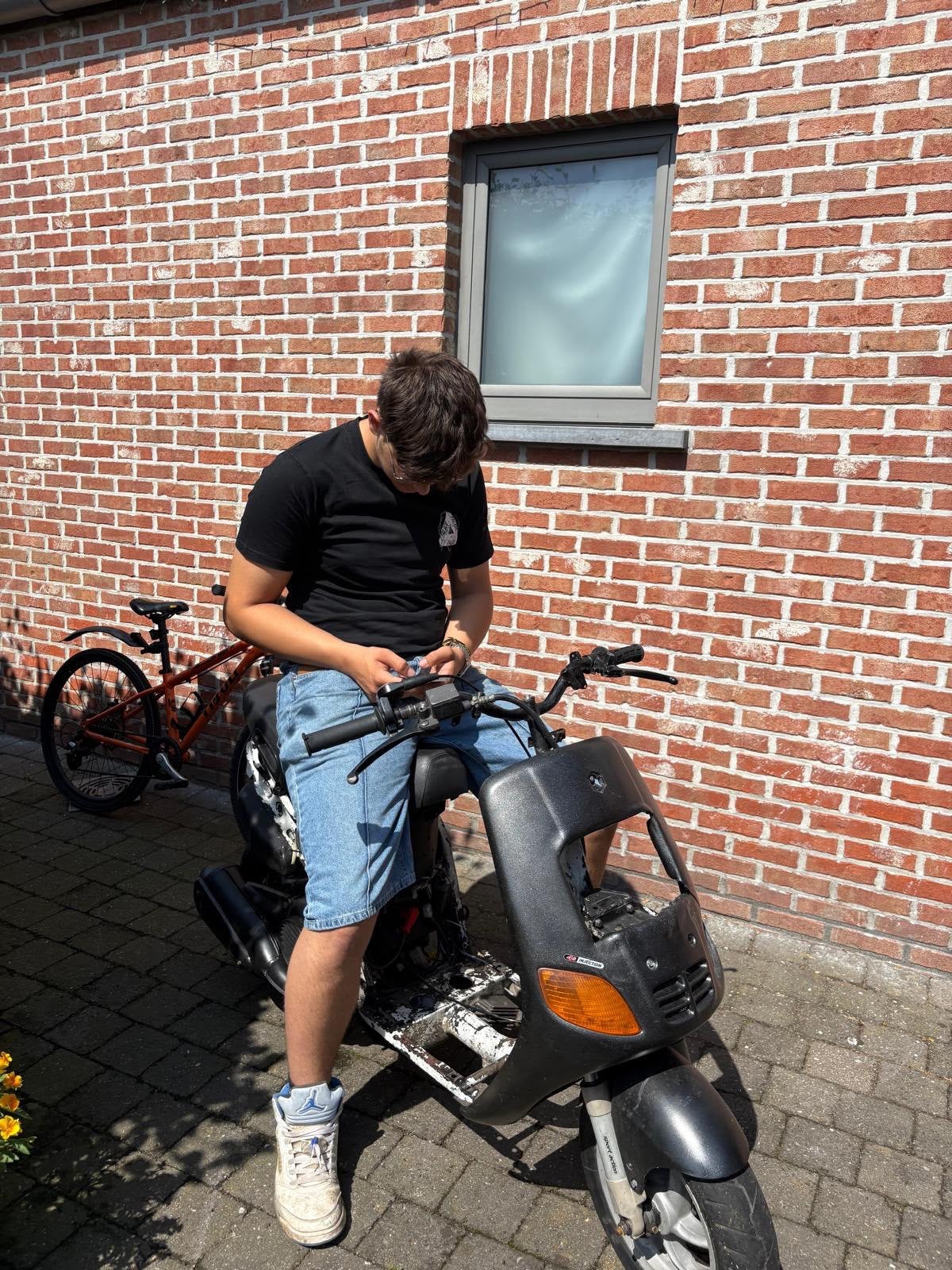 Type 3 125cc b klasse, Fietsen en Brommers, Ophalen, Tweetakt, Gebruikt, Zip