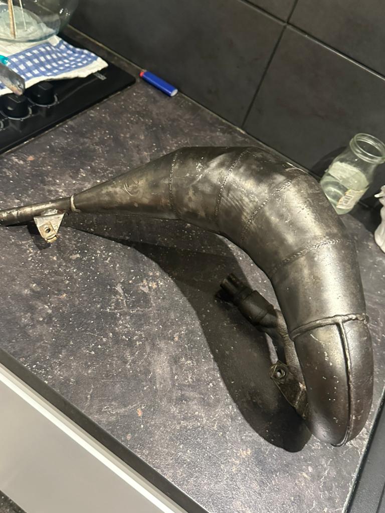 Voca uitlaat beta 50 cc, Fietsen en Brommers, Ophalen, Zo goed als nieuw