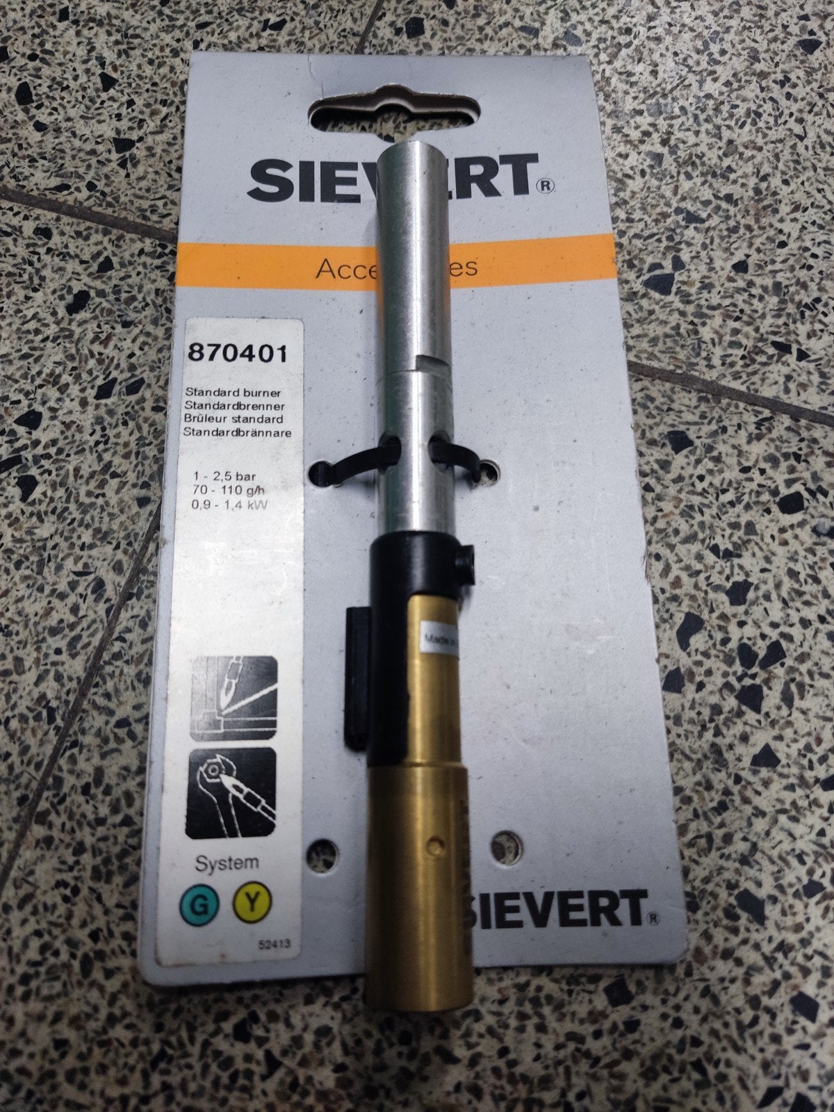 metaljet sievert 2155, Bricolage & Construction, Enlèvement, Neuf, Autres marques