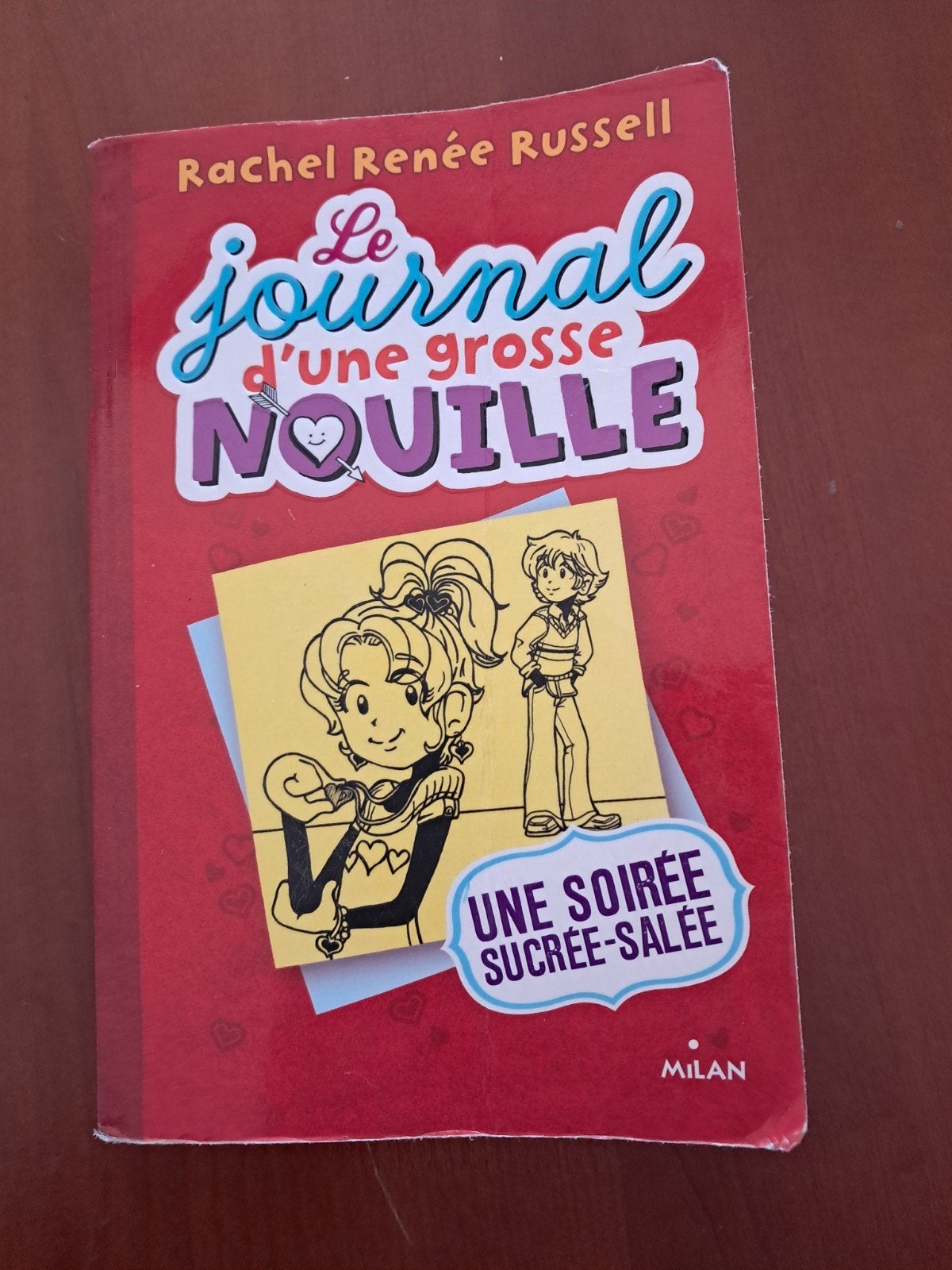 Livre' le journal d'une grosse nouille', Enlèvement