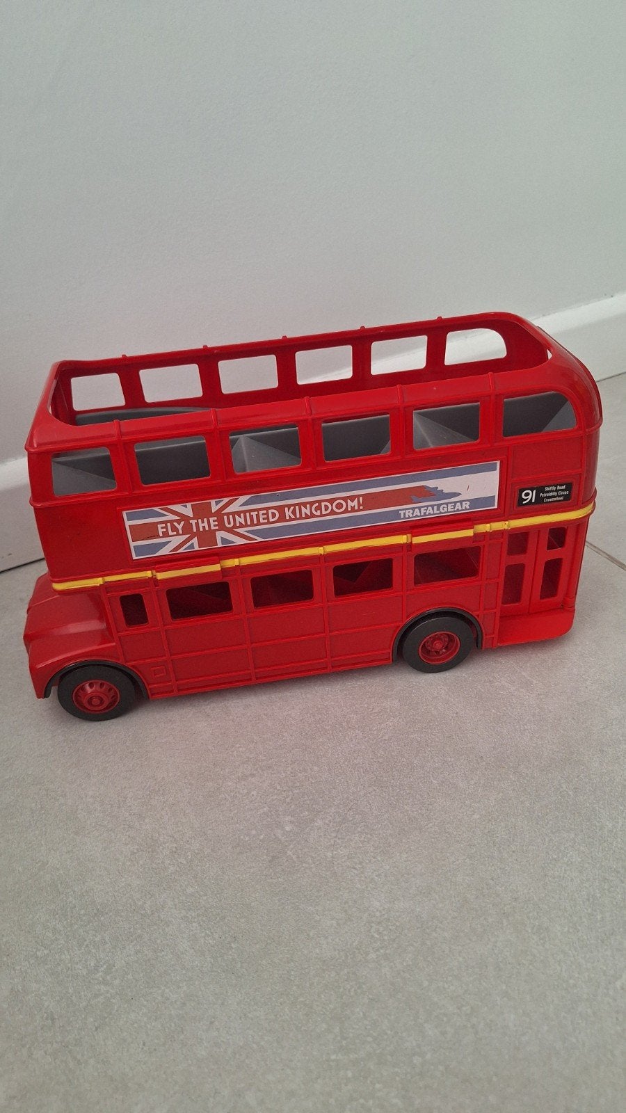 bus Londen, Ophalen