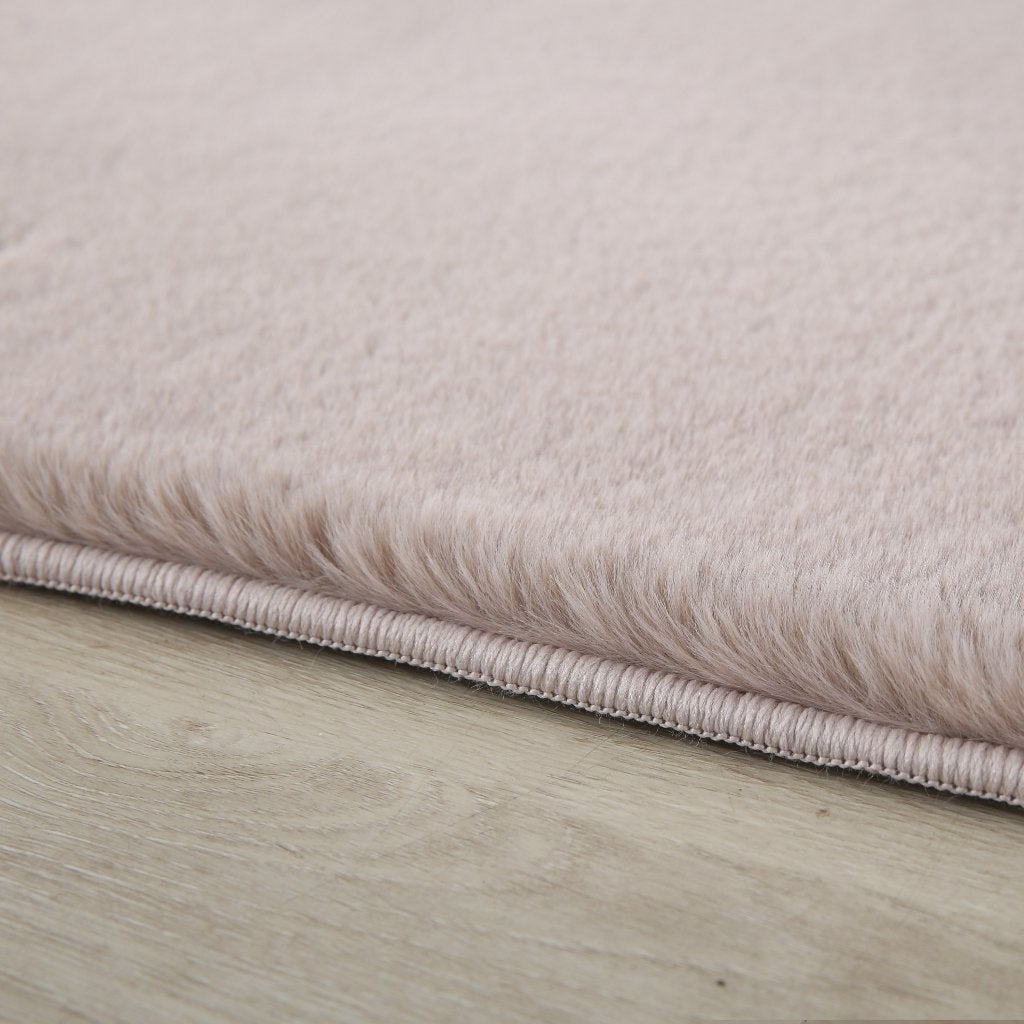 KNUFFEL Fluffy Vloerkleed – Taupe – 160 x 230 cm – Hoogpolig, Huis en Inrichting, Verzenden, Hoogpolig 30 mm Shaggy Tapijt – Zacht – Rechthoekig