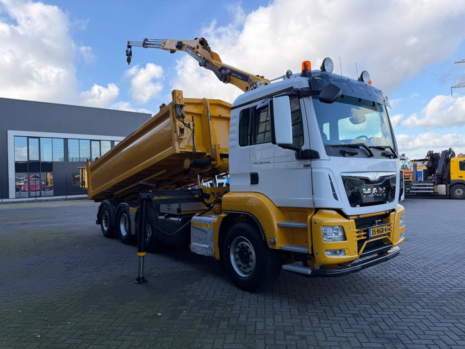 MAN TGS 35.440 8x4 Kabelsysteem/Z kraan Euro 6, Autos, 324 kW, Achat, Euro 6, 2 places