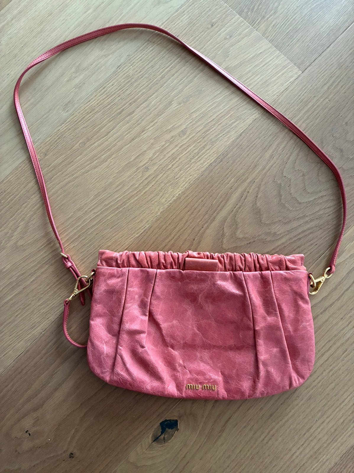 Sac à main Miu Miu NEW rose 26/18/2, Enlèvement ou Envoi, Neuf, Rose, Sac à main