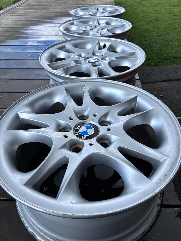 Jantes BMW originales 17” – 5x120 – ET46 – OEM – Bon état, Ophalen