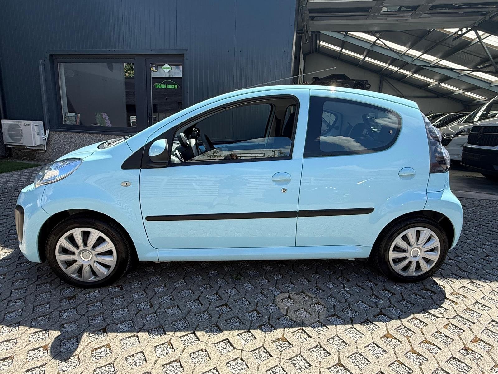 Citroën C1 Benzine - 5 deurs, Auto's, Voorwielaandrijving, Euro 5, Stof, Zwart
