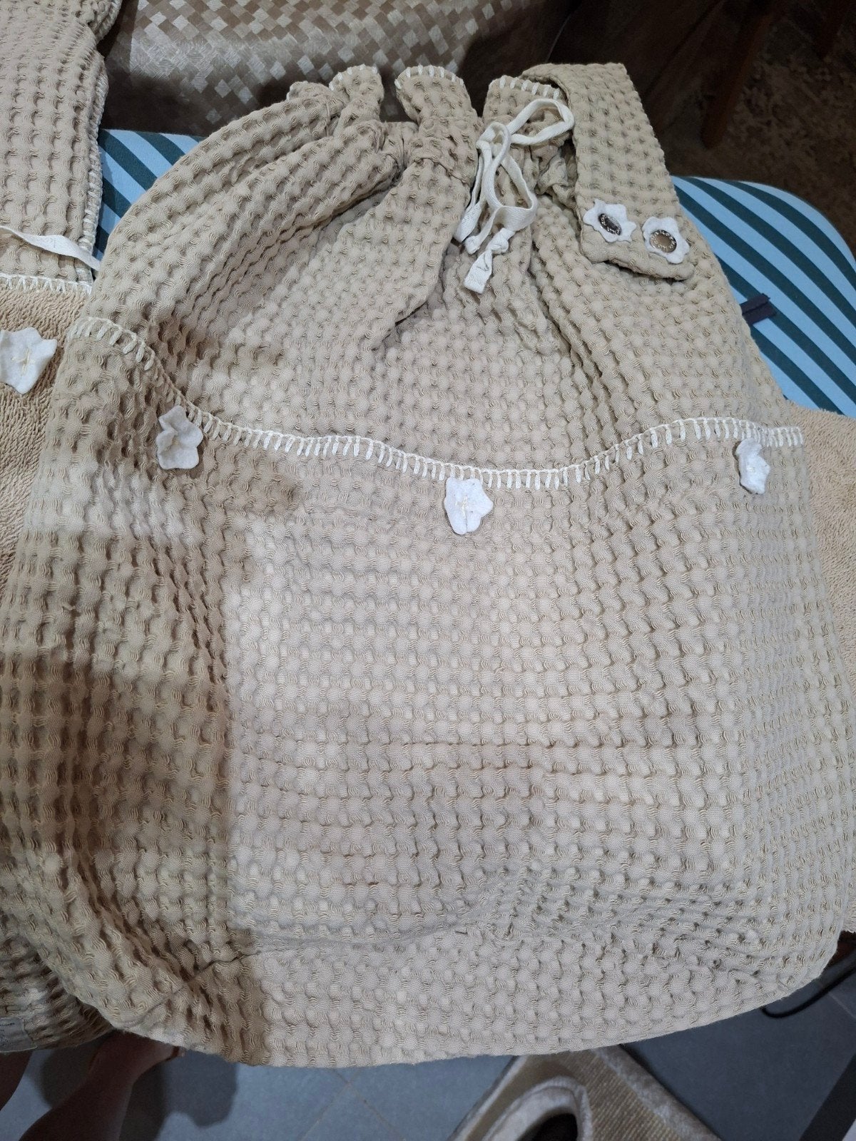 Koeka park/box bumper, mat en tas om spulletjes in te steken, Kinderen en Baby's, Babyparken, Ophalen