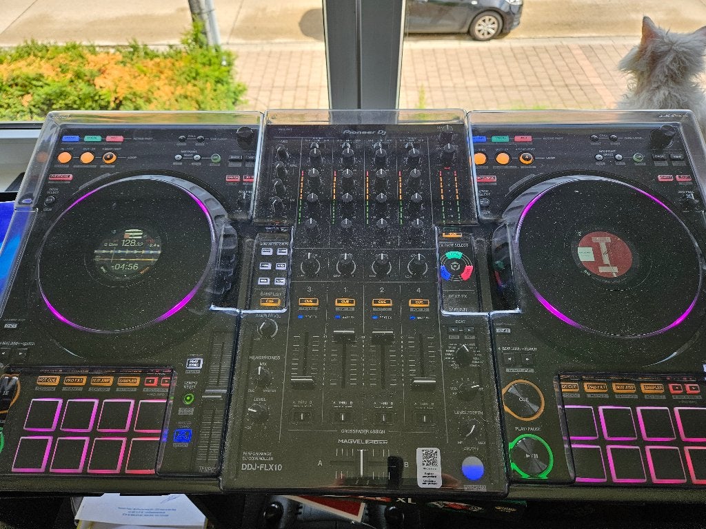 Pioneer Ddj FLX10 + decksaver, Muziek en Instrumenten, Dj-sets en Draaitafels, Ophalen, Zo goed als nieuw, Draaitafel, Pioneer