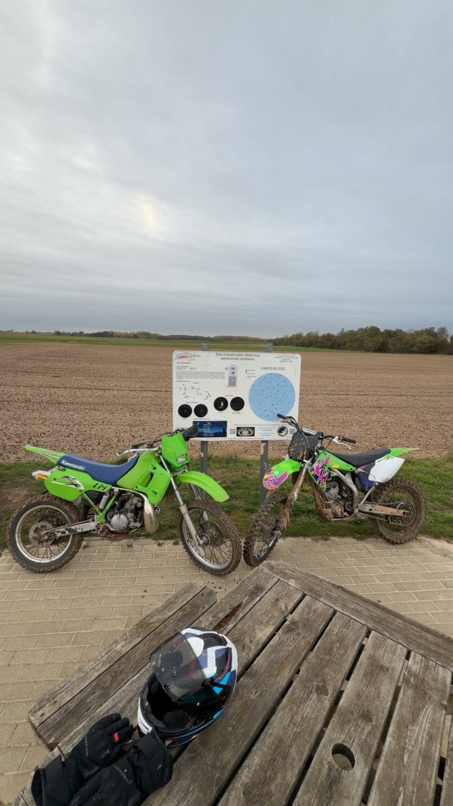 Kawasaki kdx 200, Enlèvement, Utilisé