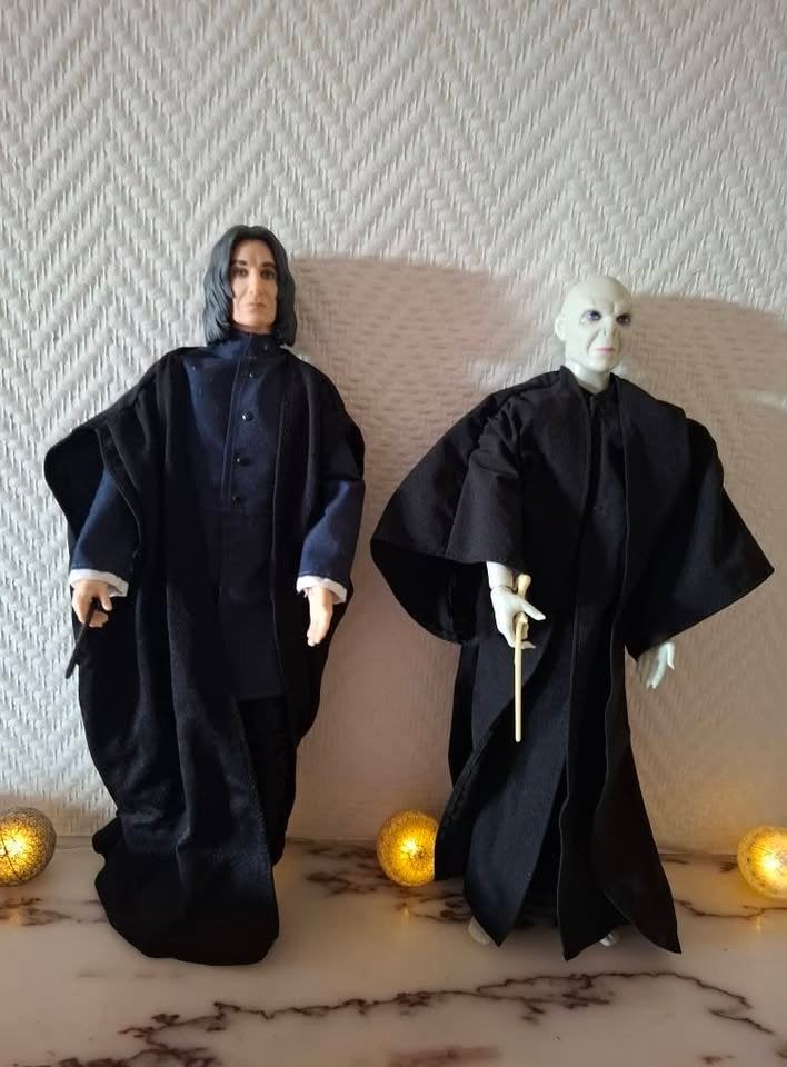2 figurines Harry Potter : Rogue  + Voldemort, Ophalen, Zo goed als nieuw, Actiefiguurtje
