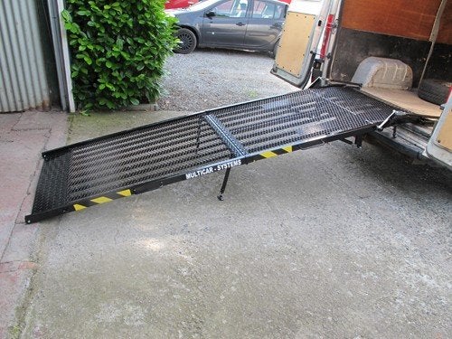 multicar systems laad oprijbrug professioneel 300 x 100, Auto's, Particulier, Te koop