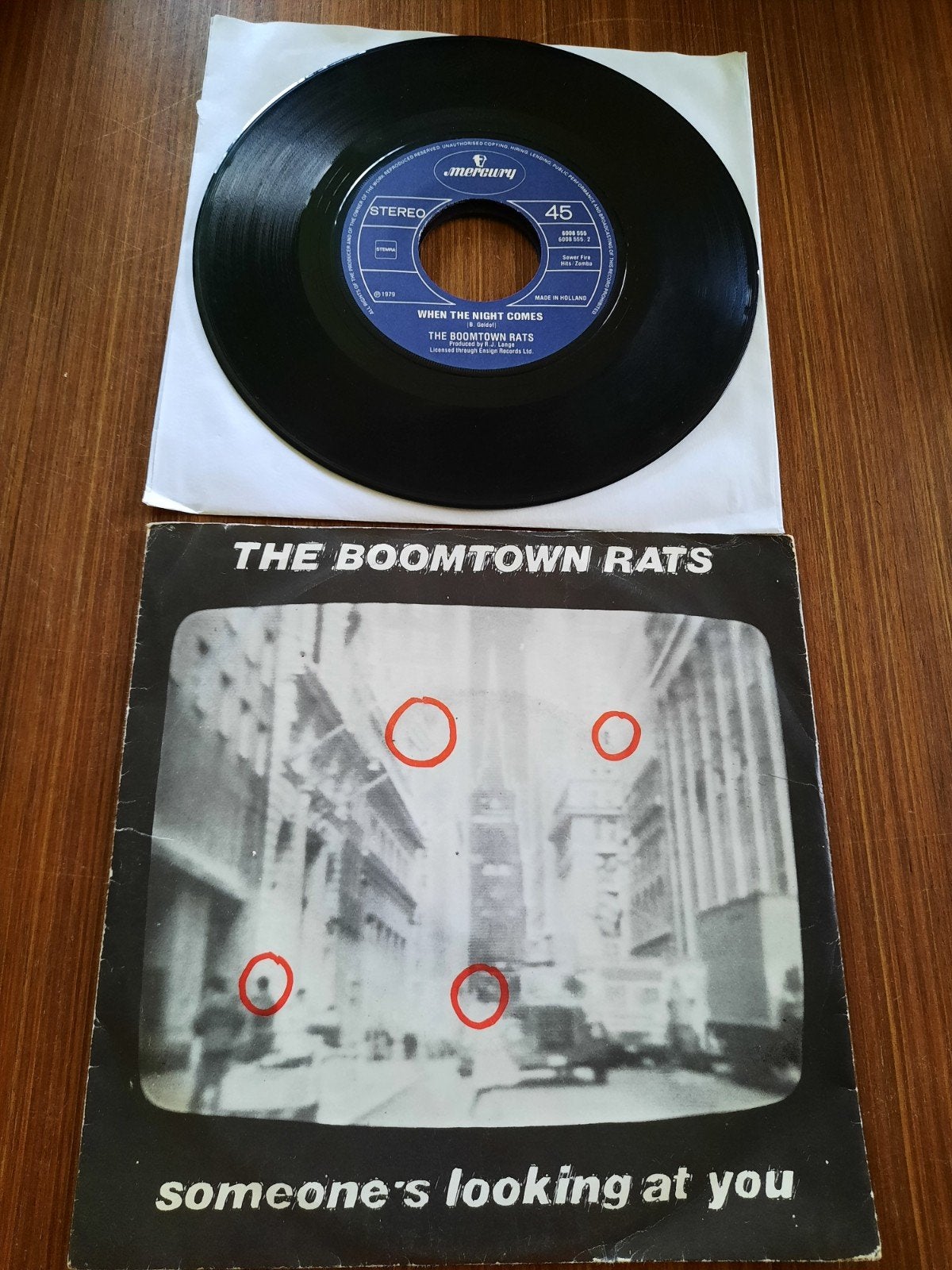 The Boomtown rats., Ophalen of Verzenden