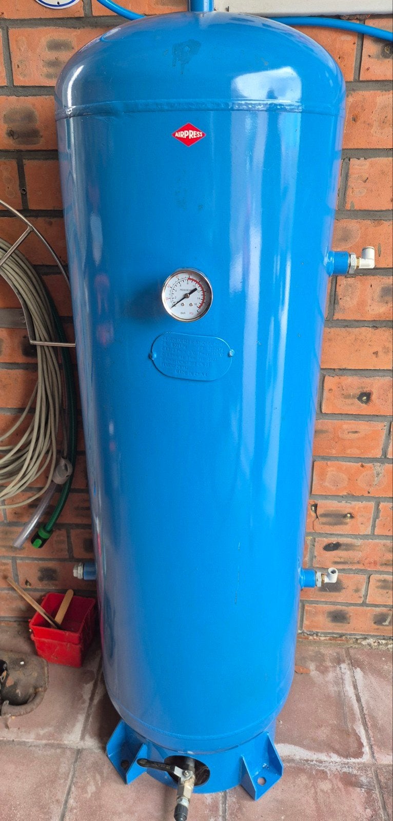 Airpress drukvat 150 liter als nieuw!, Ophalen