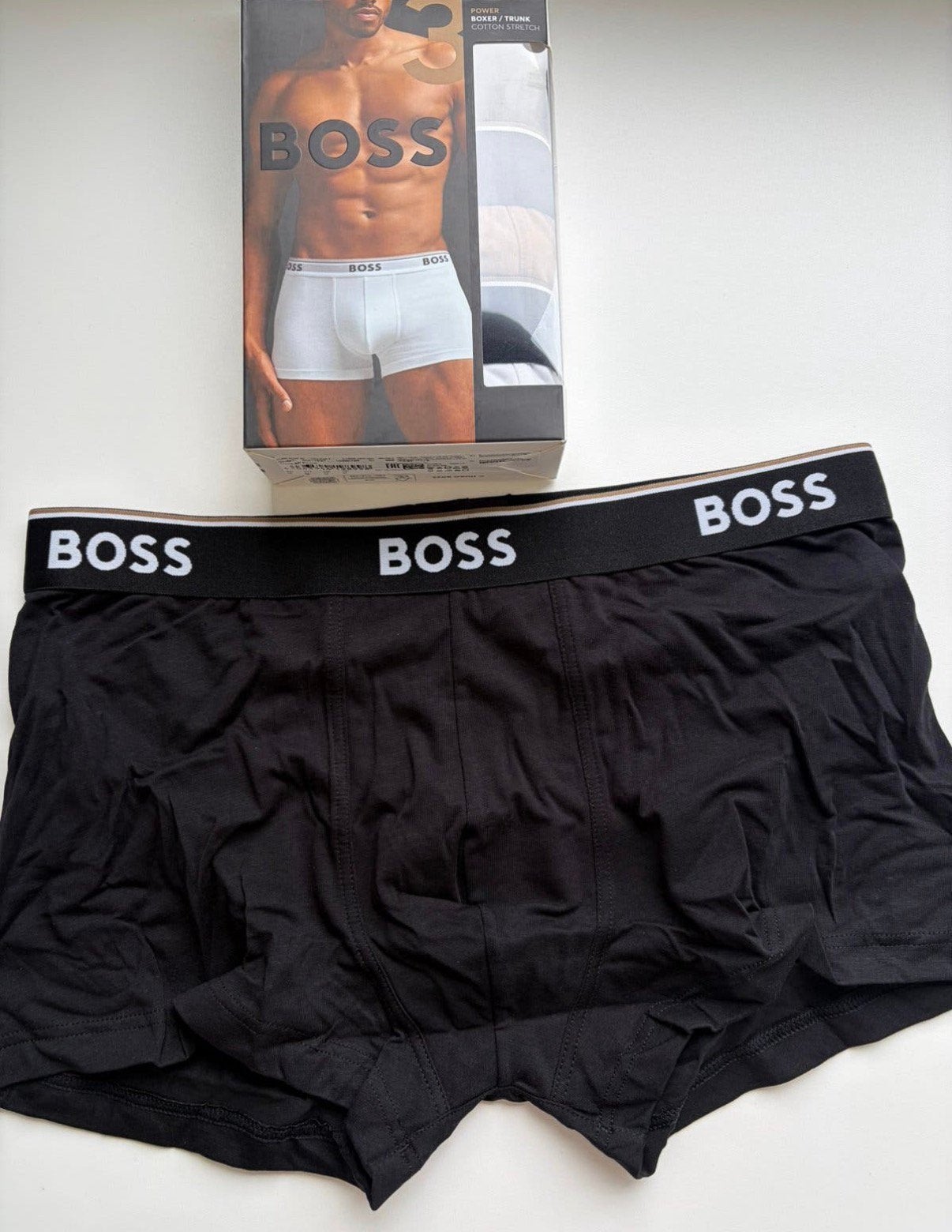 Hugo Boss Boxershort 3-pack, Kleding | Heren, Ophalen of Verzenden, Beige, Boxer