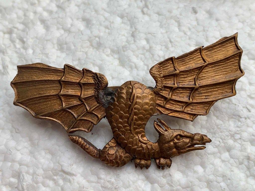 Borsthanger, De Draak, 53e Escadrille de Missiles Luchtmacht, Enlèvement ou Envoi, Armée de l'air, Emblème ou Badge