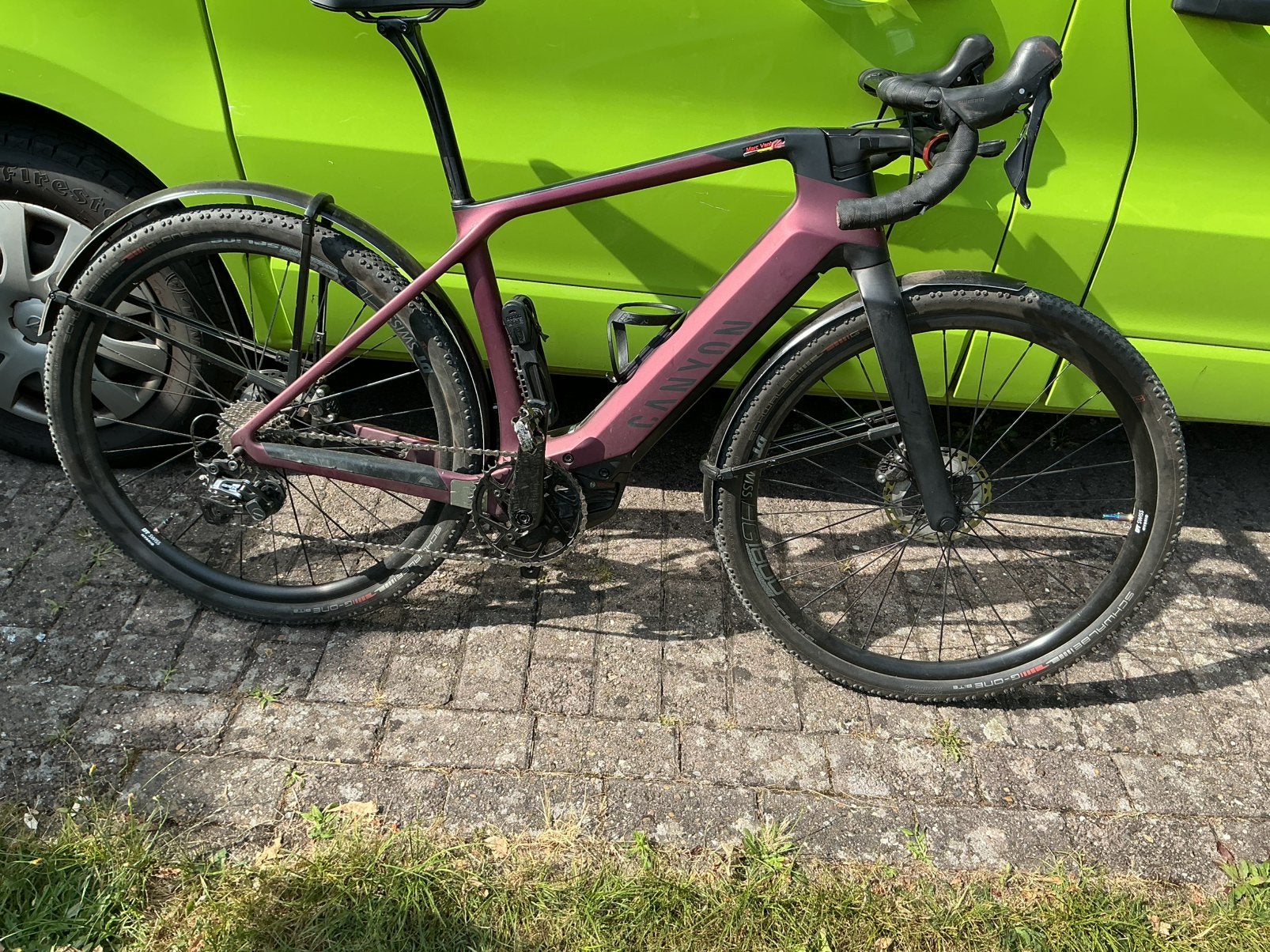 E bike canyon grail on, Gebruikt, 10 tot 15 versnellingen, Heren, 49 tot 53 cm