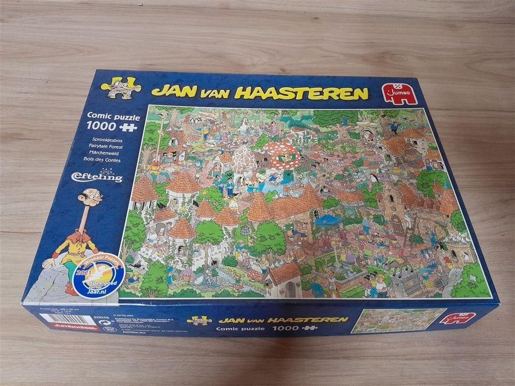 Jan van Haasteren - Efteling sprookjesbos - 1000stuk - s3040, Verzenden, Zo goed als nieuw
